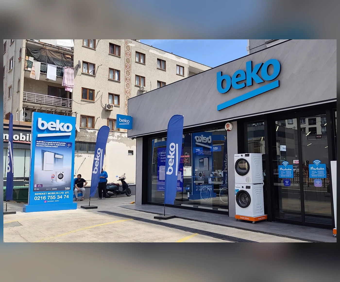 Beko Bereket Mobilya – Totem Tabela